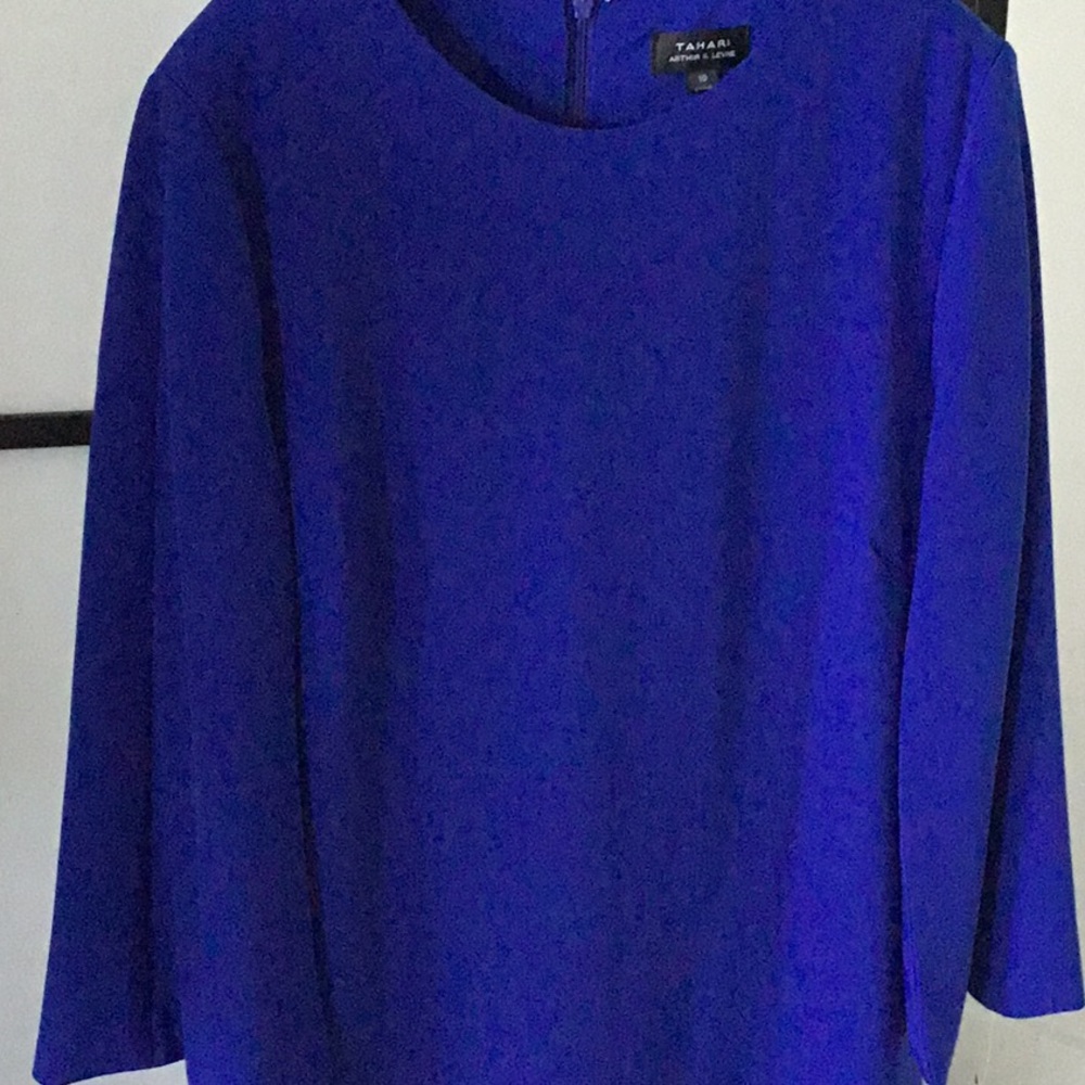 Tahari royal blue dress JUST REDUCED ❤️